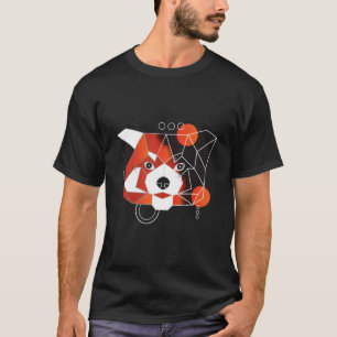 Polygon Roter Panda Minimal T-Shirt