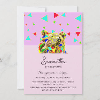 Polygon Wild Bar Einladung