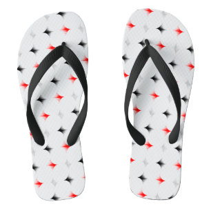 polygonal farbig flip flops