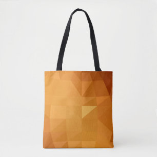 Polygonale, hellorange Abbildung Tasche