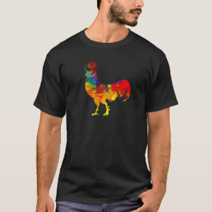 Polygonales Huhn Huhn Huhn T-Shirt