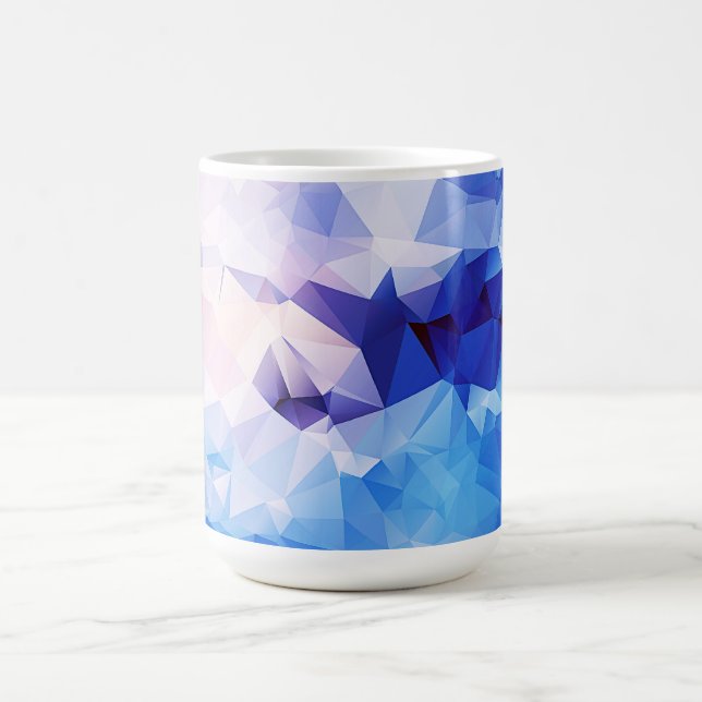 Polygongrafik Kaffeetasse (Mittel)