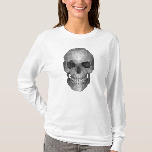 Polygons skull T-Shirt (Vorderseite)