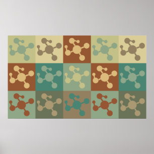 Polymer Chemie Pop Art Poster