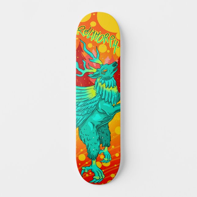 Polymorph Peryton Skateboard (Recto)