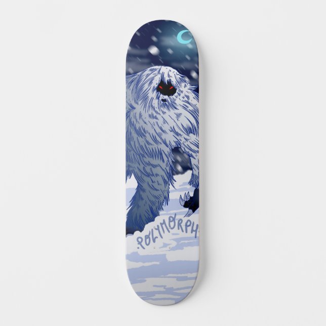 Polymorph The Yeti Skateboard (Recto)