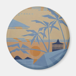 POLYNESIAN SUNSET-Magnet Magnet