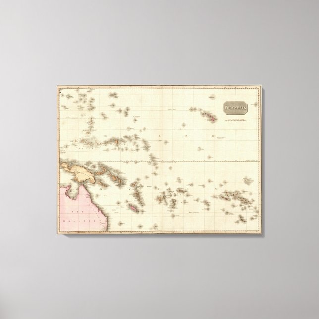 Polynesien 3 leinwanddruck (Vorderseite)