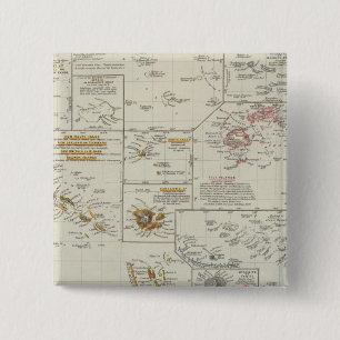 Polynesien, Pazifik-Inseln Button