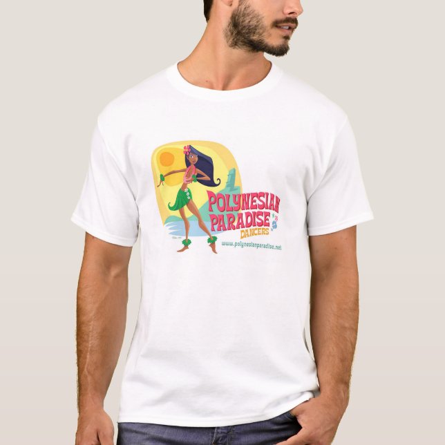 Polynesische Paradies-Tänzer T-Shirt (Vorderseite)