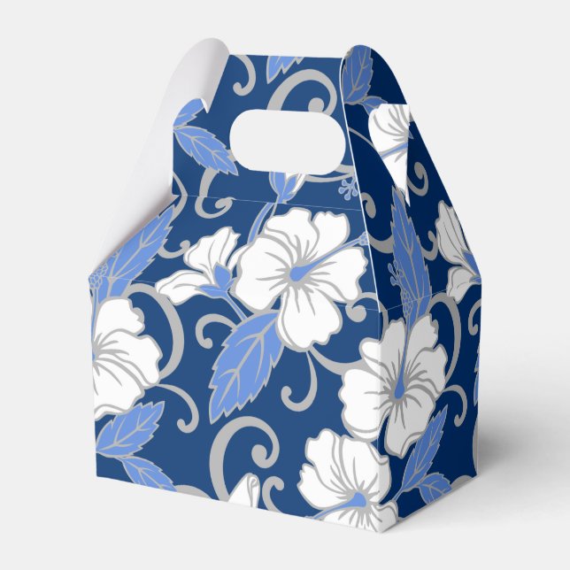 POLYNESISCHE TRAUME (BLAU) GESCHENKSCHACHTEL (Vorderseite)