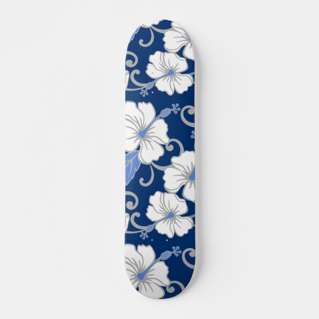 POLYNESISCHE TRAUME (BLAU) SKATEBOARD (Vorne)