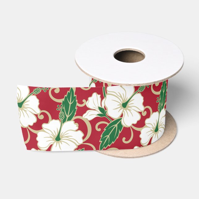 POLYNESISCHE TRAUME (CHRISTMAS) SATINBAND (Spule)