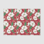 POLYNESISCHE TRAUME (CHRISTMAS) SEIDENPAPIER<br><div class="desc">Polynesisches Traummuster zu Weihnachten. Copyright von Kelly Hironaka, Nr. 3 Design</div>