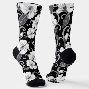 POLYNESISCHE TRAUMSOCKS (SCHWARZ) SOCKEN
