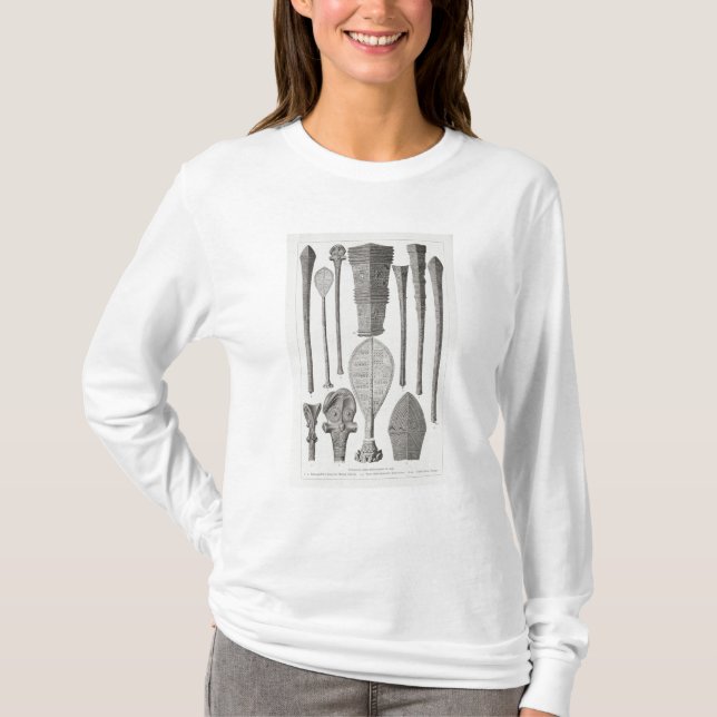 Polynesische Vereine und Insignien des Ranges T-Shirt (Vorderseite)