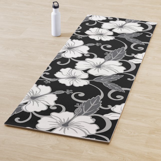 POLYNESISCHER TRAAM (SCHWARZ) YOGAMATTE (Beispiel)