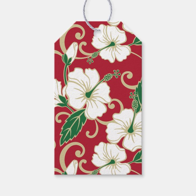POLYNESISCHER TRAUM (CHRISTMAS)-GESCHLECHTER GESCHENKANHÄNGER (Vorderseite)