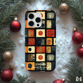 Polynesisches Tapa Elegance - Abstraktes Erbe Case-Mate iPhone Hülle