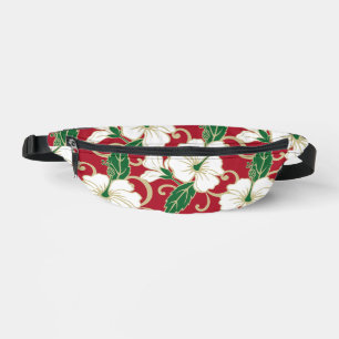 POLYNESISCHES TRAUMPATTER IN CHRISTMAS BAUCHTASCHE