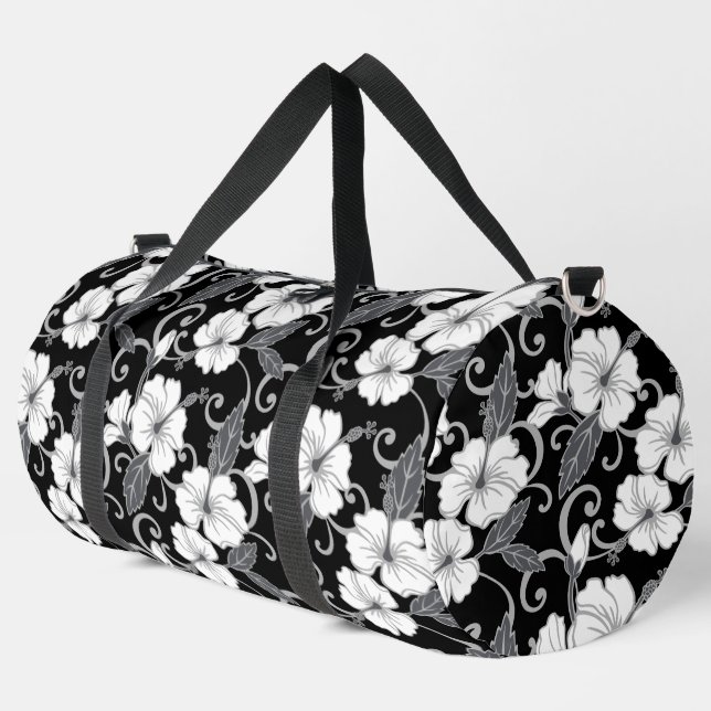 POLYNESISCHES TRAUMPATTER IN SCHWARZ DUFFLE BAG (Linke Ecke)