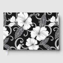 POLYNESISCHES TRAUMPATTER IN SCHWARZ