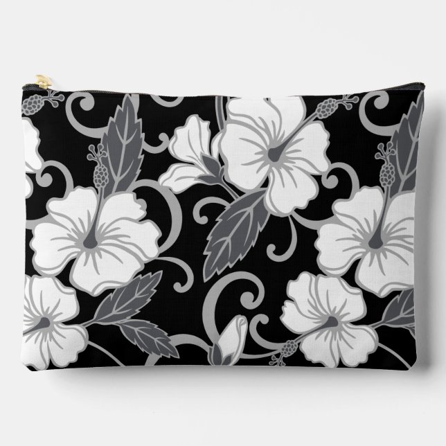 POLYNESISCHES TRAUMPATTER IN SCHWARZ ZUBEHÖRTASCHE (Vorderseite)