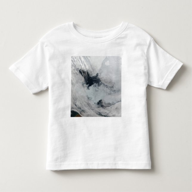 Polynya (offenes Wasser) im Beaufort Meer Kleinkind T-shirt (Vorderseite)