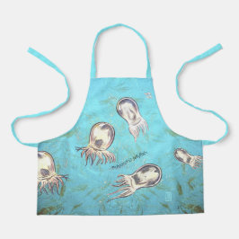 Polyorchis Jellyfish Kid's All-Over Print-Schürze Schürze