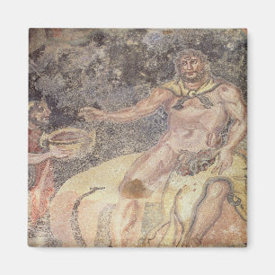 Polyphemus die Zyklope, römisches Mosaik Magnet