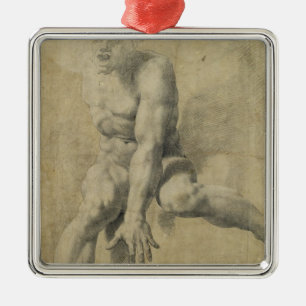Polyphemus Silbernes Ornament