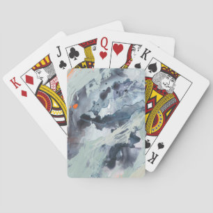 Polyphonisches Meer - Blau Spielkarten