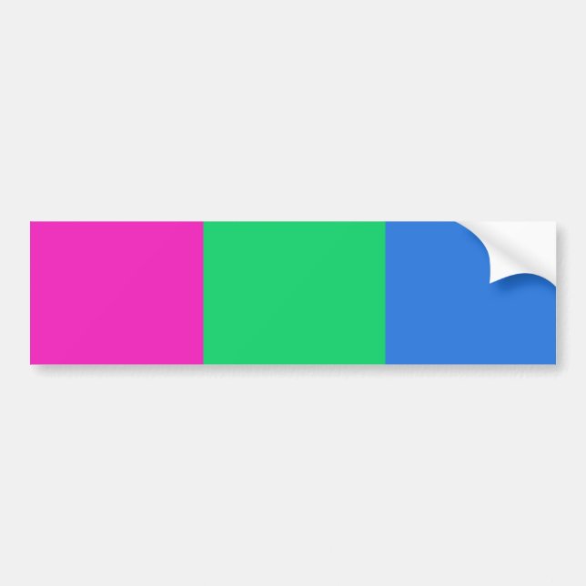 Polysex Pride Flag Autoaufkleber (Vorne)