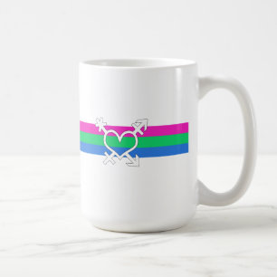 Polysex Pride Flag Kaffeetasse