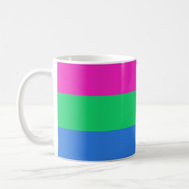 Polysex Pride Flag Kaffeetasse (Links)