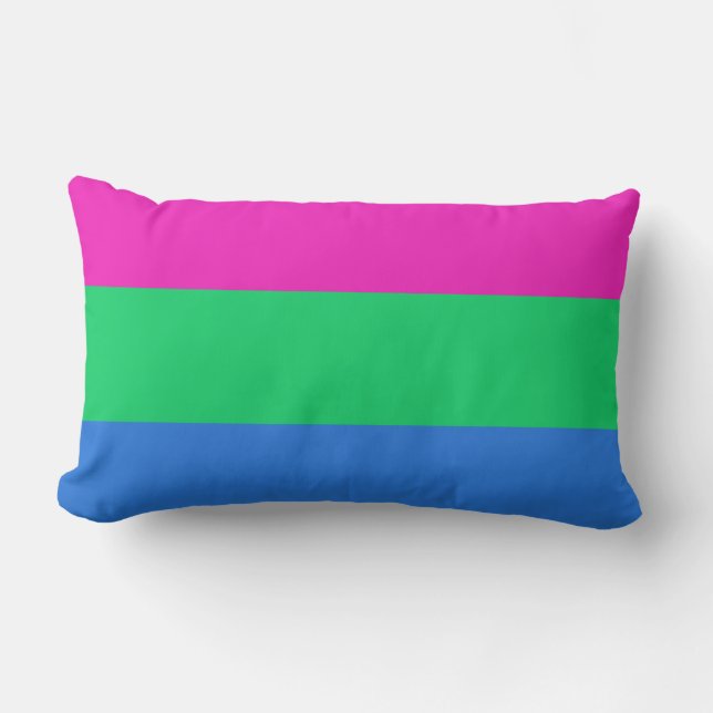 Polysex Pride Flag Lendenkissen (Vorderseite)