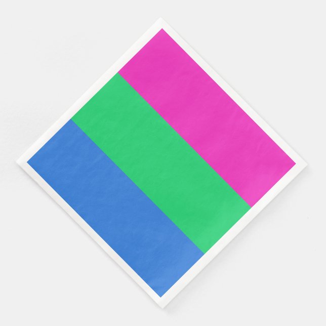 Polysex Pride Flag Serviette (Ecke)