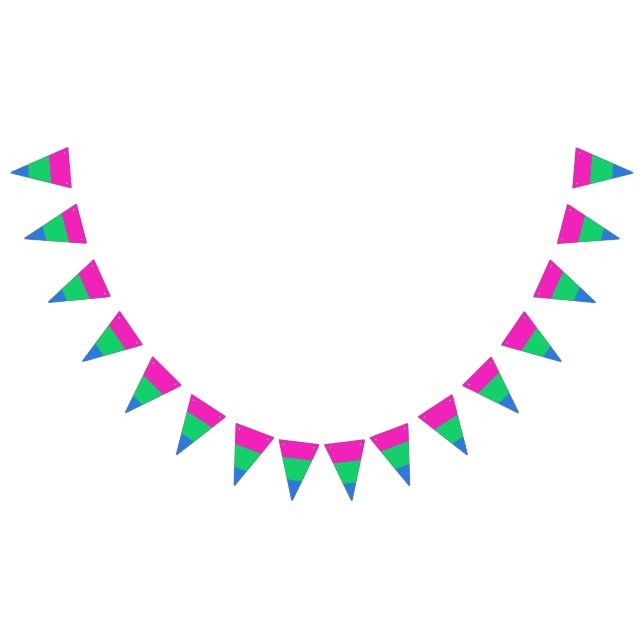 Polysex Pride Flag Wimpelkette (Alle)
