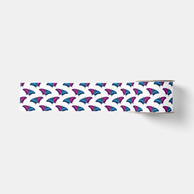 Polysexual Stolperflagge Frack Butterfly Ripsband (Vorderseite)