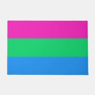 Polysexualitäts-Flaggen-Fußmatte Fußmatte