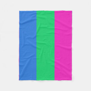 Polysexualitäts-Stolzflagge Fleecedecke