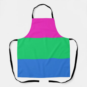 Polysexualitäts-Stolzflagge Schürze