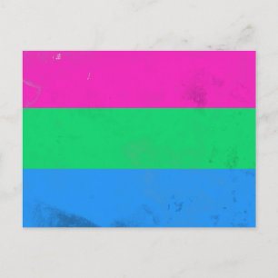 polysexuell feiertagspostkarte