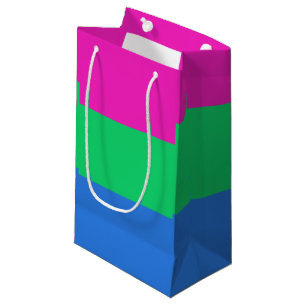 Polysexuelle Pride-Flagge Kleine Geschenktüte