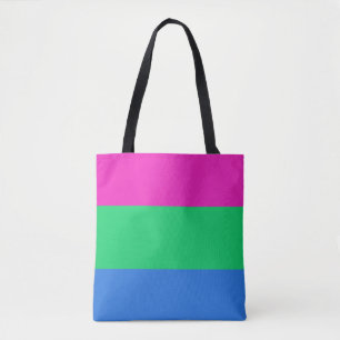 Polysexuelle Pride-Flagge Tasche