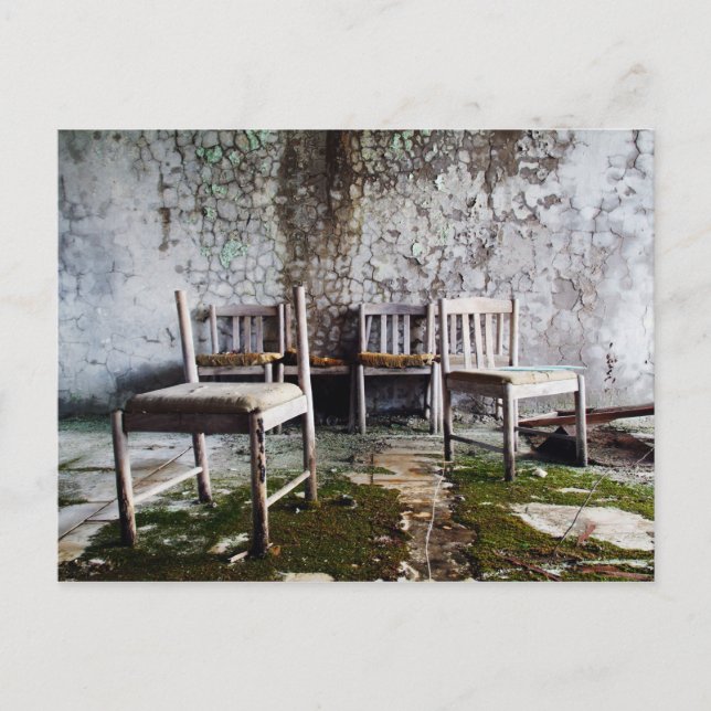 Polyssia-Stühle Postkarte (Vorderseite)