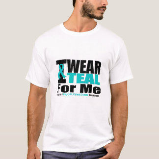 Polyzystische Nierenerkrankung ich trage Aquamarin T-Shirt