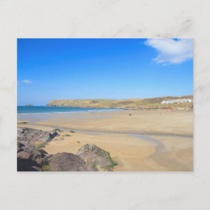 Polzeath in Cornwall Postkarte