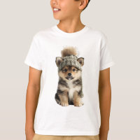 Pom Beanie Shiba Welpe Kinder