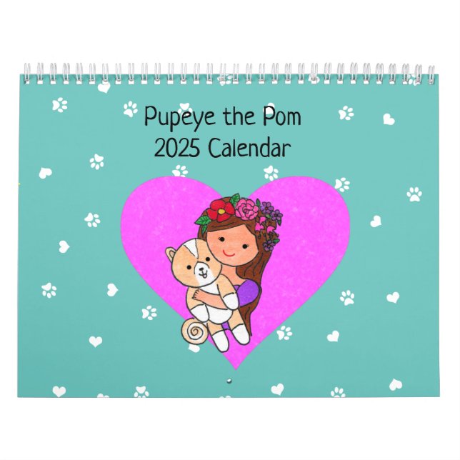 Pom-Kalender 2025 Kalender (Titelbild)